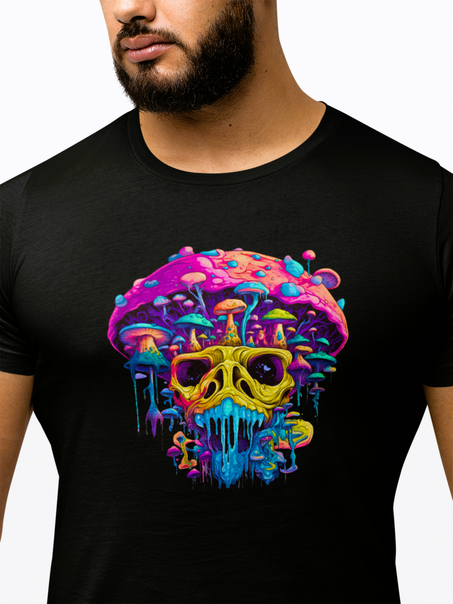 Mushroom T-Shirt Mushroom T Shirt Trippy Mushroom T-Shirt Trippy Magic Mushroom T shirt Psychedelic Mushroom Shirt Gift for Stoner