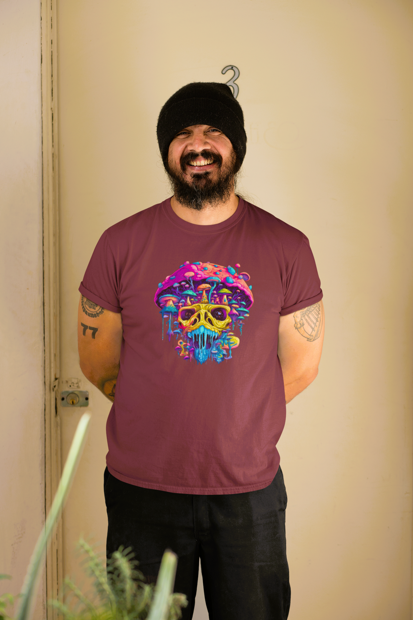 Mushroom T-Shirt Mushroom T Shirt Trippy Mushroom T-Shirt Trippy Magic Mushroom T shirt Psychedelic Mushroom Shirt Gift for Stoner