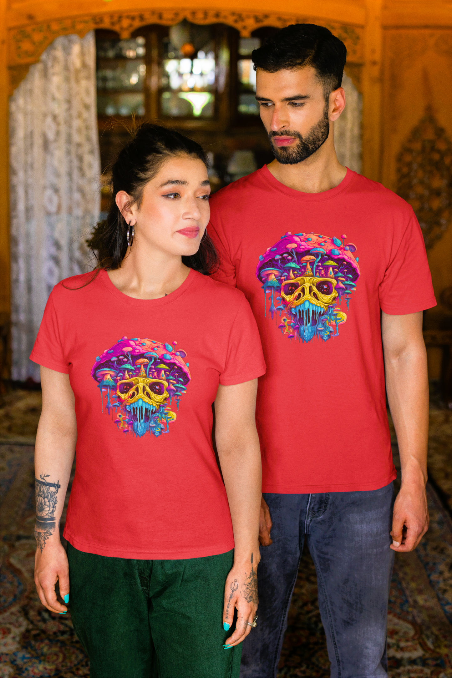 Mushroom T-Shirt Mushroom T Shirt Trippy Mushroom T-Shirt Trippy Magic Mushroom T shirt Psychedelic Mushroom Shirt Gift for Stoner