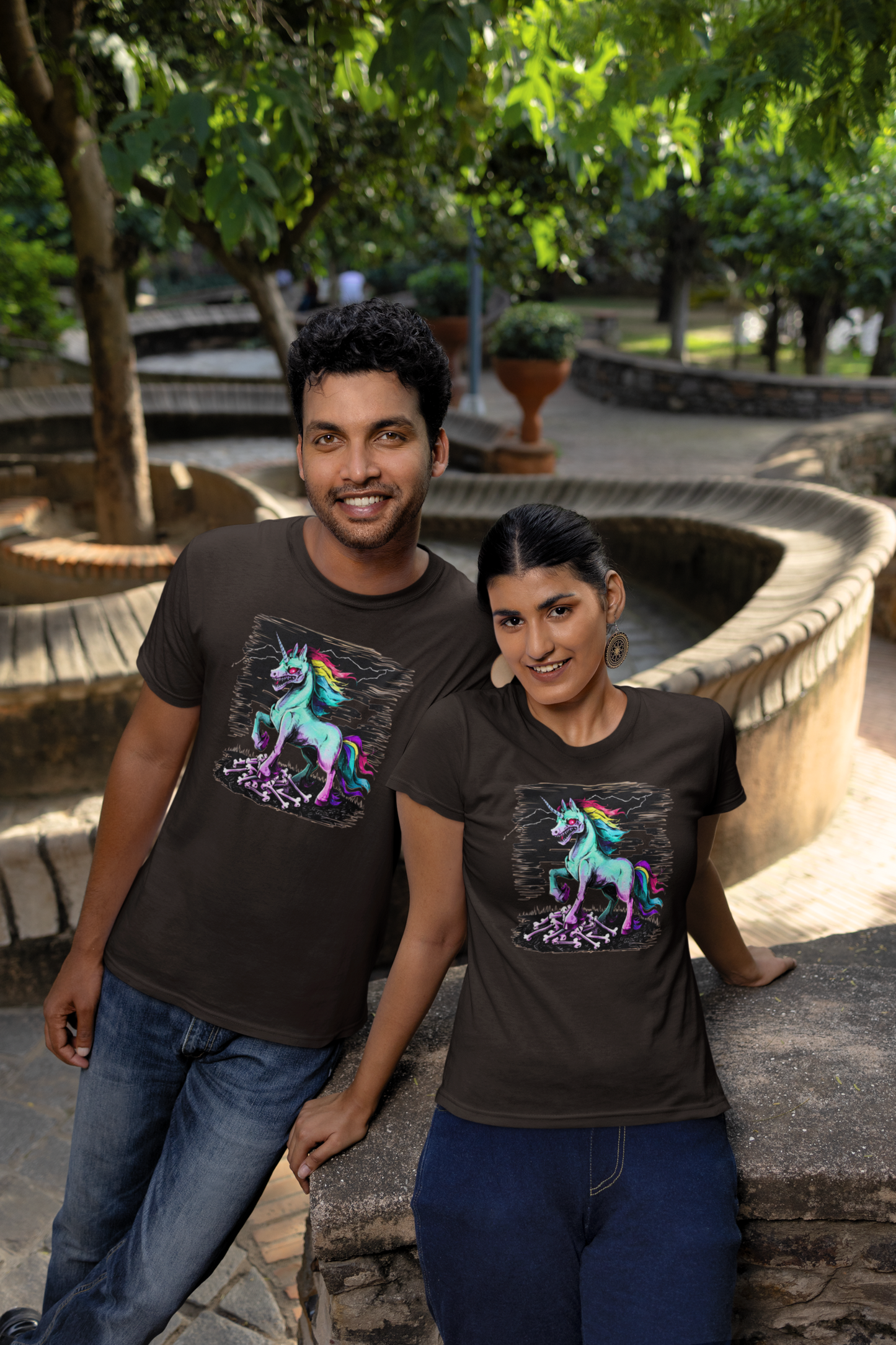 Zombie Unicorn T-Shirt Unisex Soft style Cotton T-Shirt