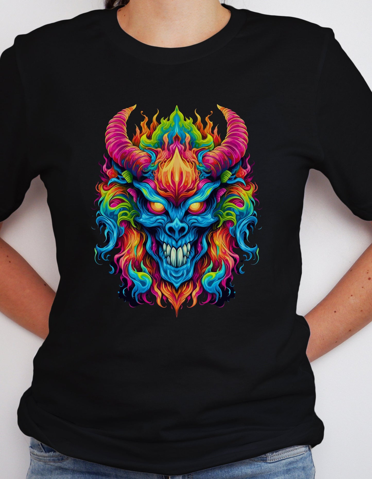 Demon Dragon T-Shirt Demon T Shirt Gift For Demon Lover Demon Lover Tee Demon Lover T Occult T Shirt Monster Lover Shirt Monster T-Shirt