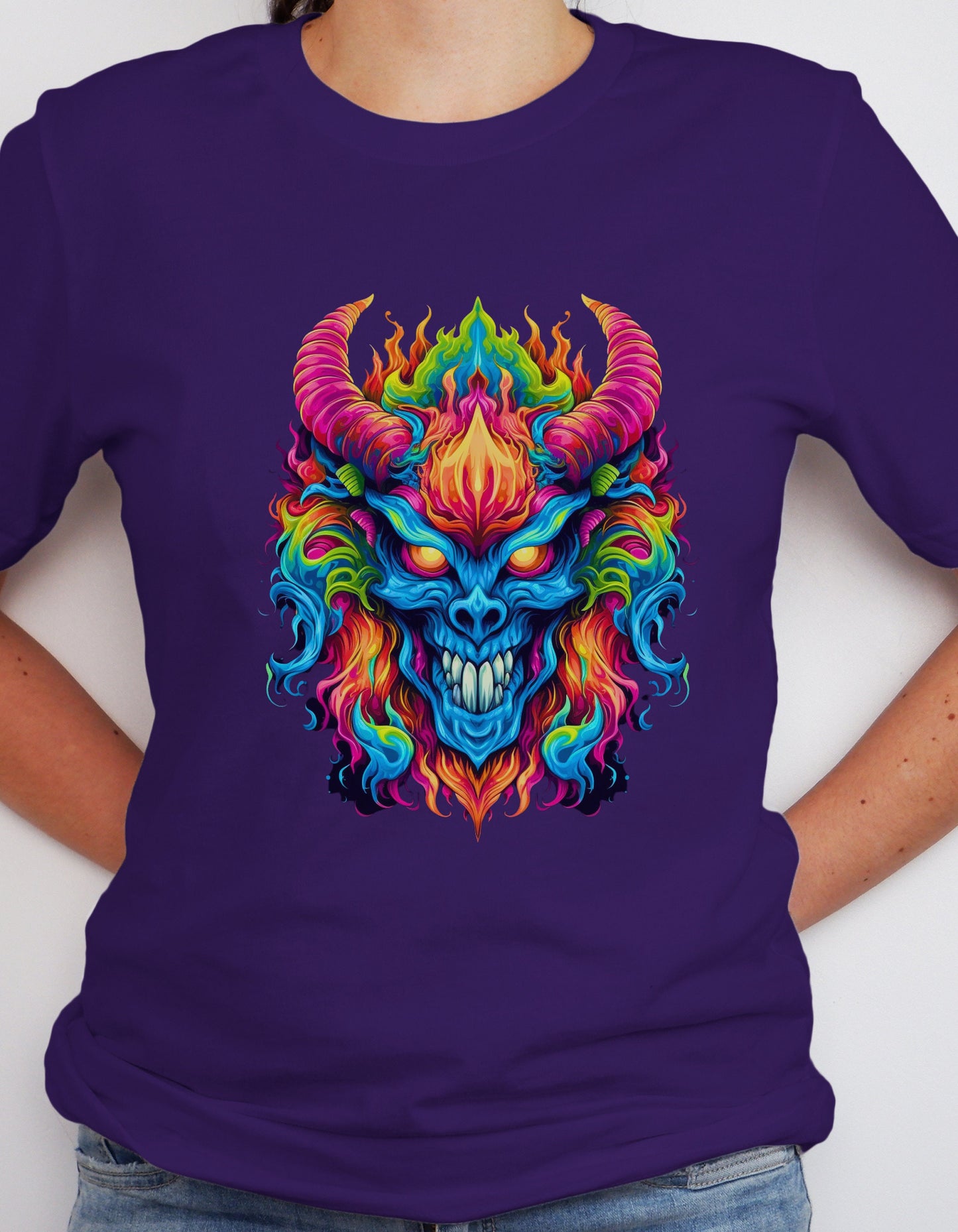 Demon Dragon T-Shirt Demon T Shirt Gift For Demon Lover Demon Lover Tee Demon Lover T Occult T Shirt Monster Lover Shirt Monster T-Shirt