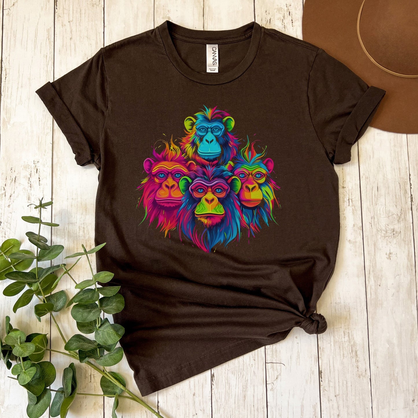 Monkey T-Shirt Monkey T Shirt Monkey Tee Gift For Monkey Lover Gift For Animal Lover Animal Lover T-Shirt Animal Shirt