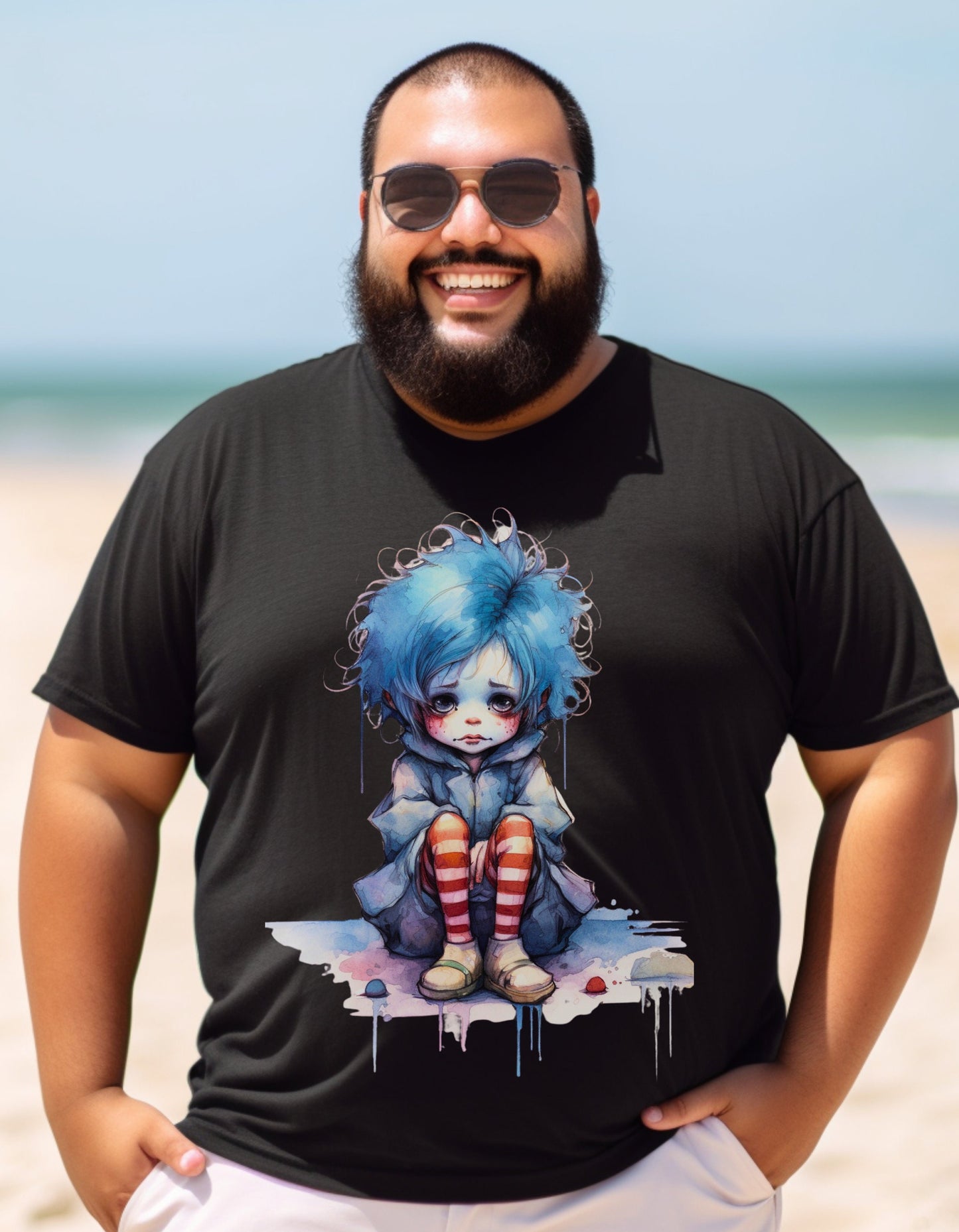 Clown T-Shirt  Funny Clown T Shirt Clown Lover Gift  Gift For Clown Lover Funny Clown Shirt Clown Tee Clown Shirt Clown Lover T Chibi Clown