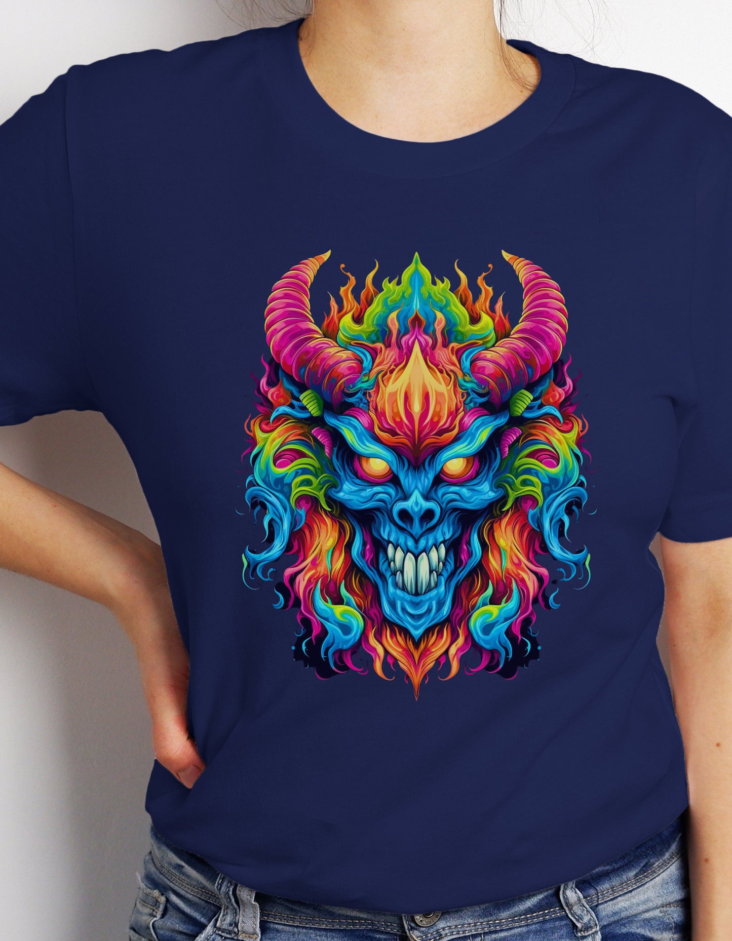 Demon Dragon T-Shirt Demon T Shirt Gift For Demon Lover Demon Lover Tee Demon Lover T Occult T Shirt Monster Lover Shirt Monster T-Shirt