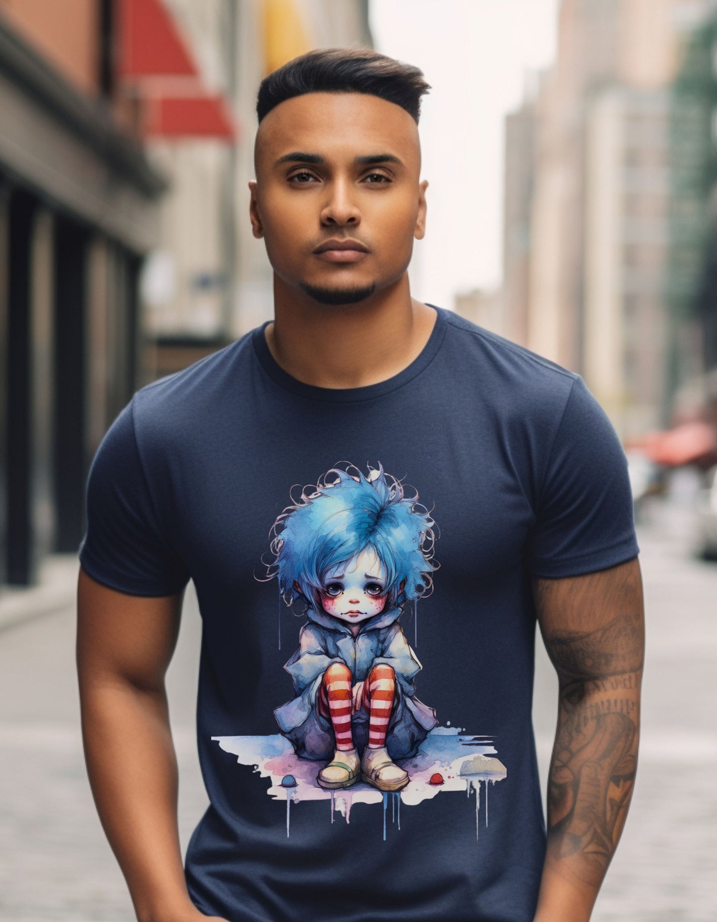 Clown T-Shirt  Funny Clown T Shirt Clown Lover Gift  Gift For Clown Lover Funny Clown Shirt Clown Tee Clown Shirt Clown Lover T Chibi Clown