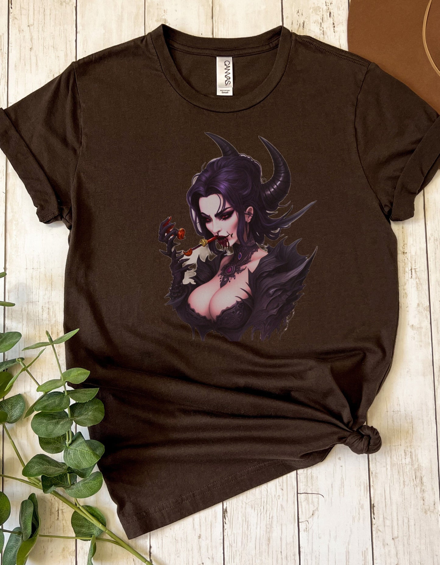 Demon T-Shirt Demon T Shirt Gift For Demon Lover Demon Lover Tee Demon Lover T Occult T Shirt  Gothic Satan Demon Shirt Sexy Demon T Shirt