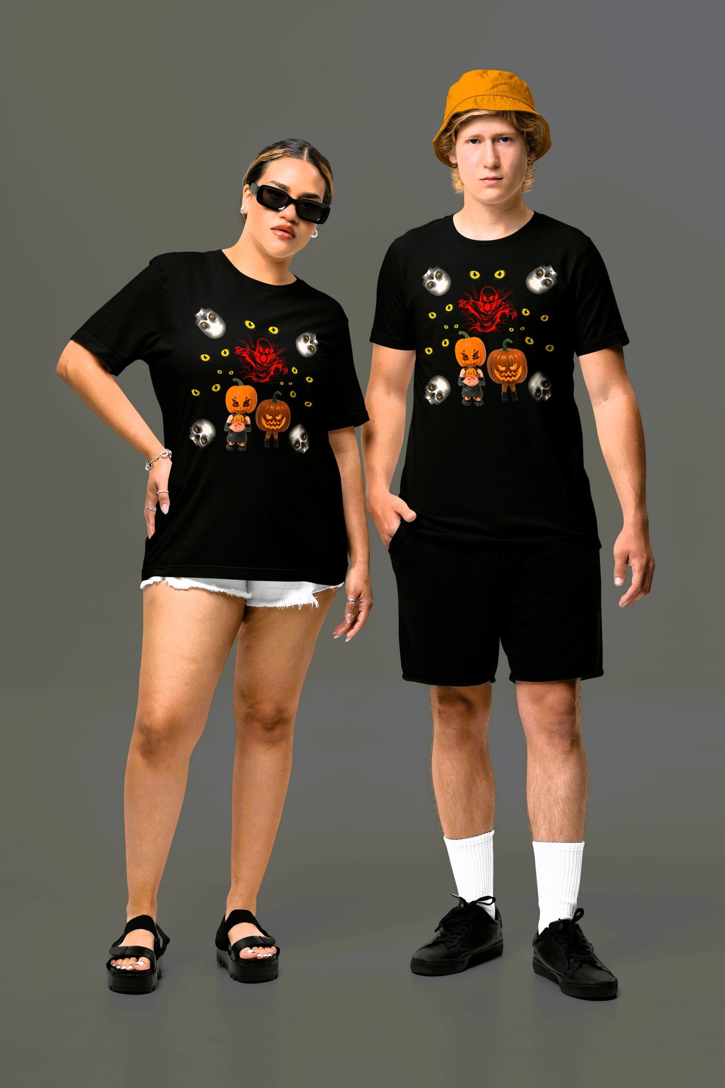 Pumpkin T-Shirt Pumpkin T Shirt Skull T-Shirt Skull Lover T Shirt Halloween T-Shirt Halloween Shirt Spooky Shirt Creepy Skull Shirt