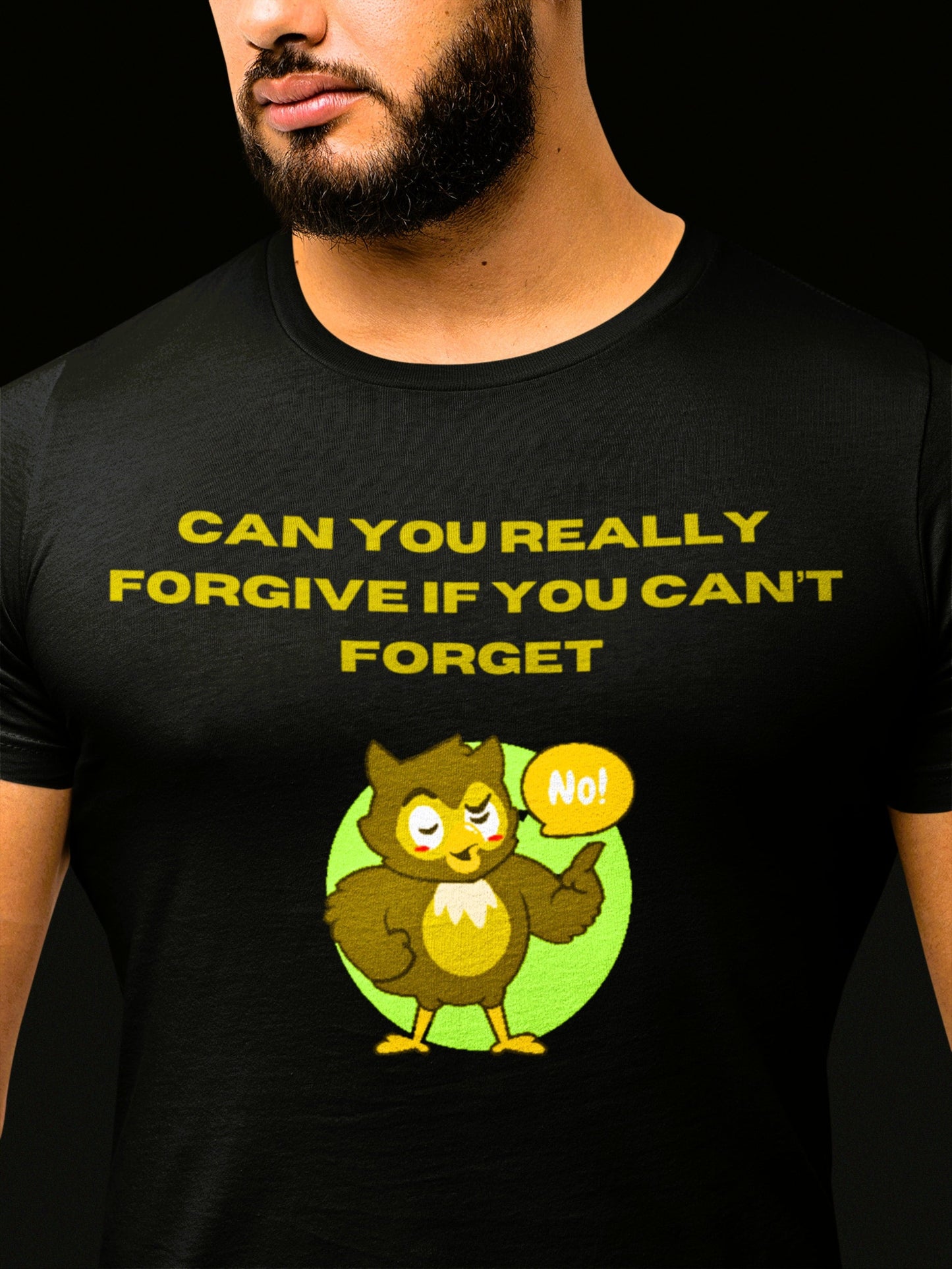 Forgiveness T-Shirt Forgive Shirt Owl T-Shirt Owl Shirt Animal Shirt Gift for Owl Lover Animal Lover T-Shirt  Animal Lover Funny T Shirt