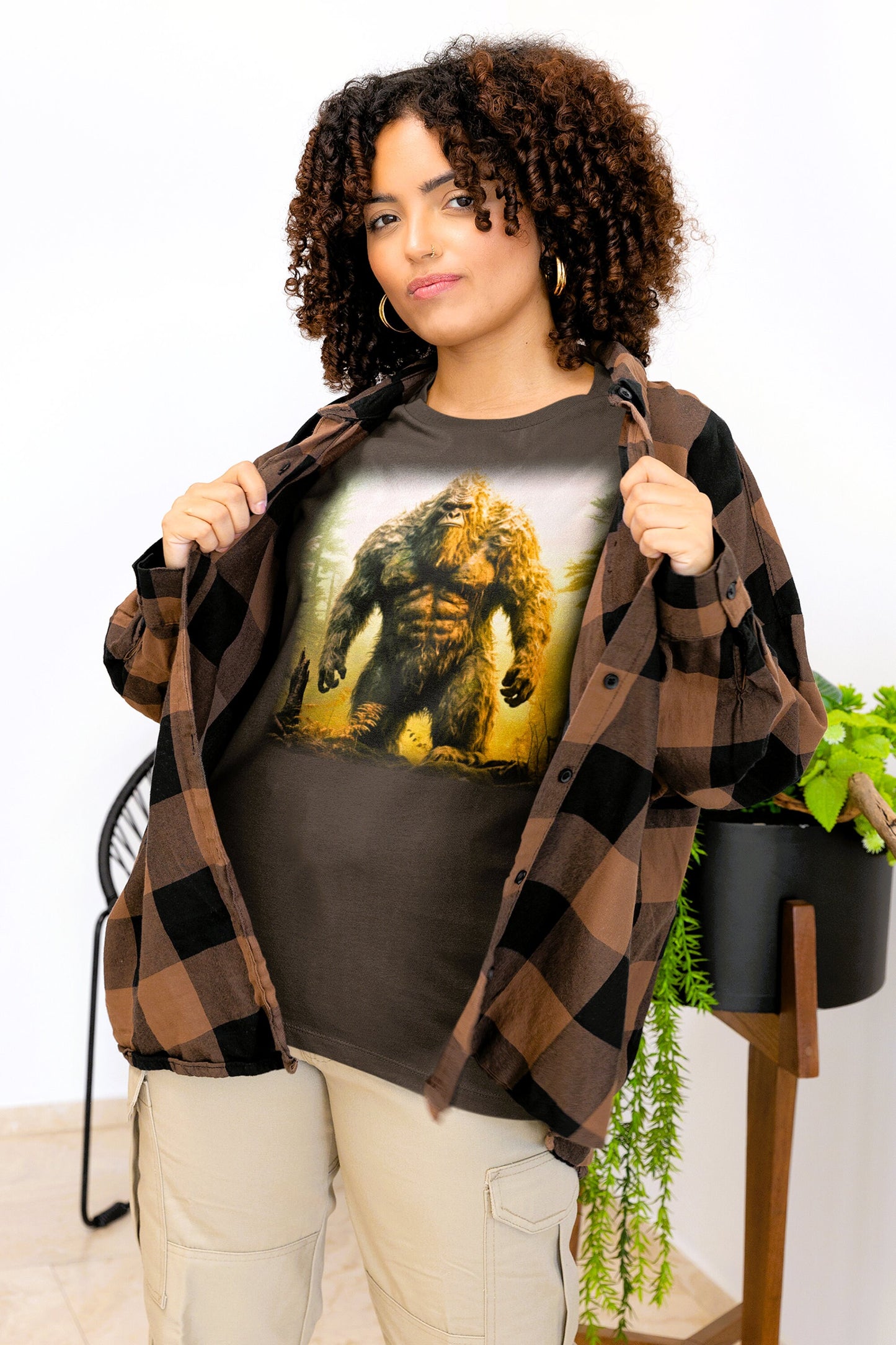 Bigfoot T-Shirt  Bigfoot Shirt Sasquatch Shirt Bigfoot Lover Shirt Yeti T-Shirt Sasquatch Tee Shirt