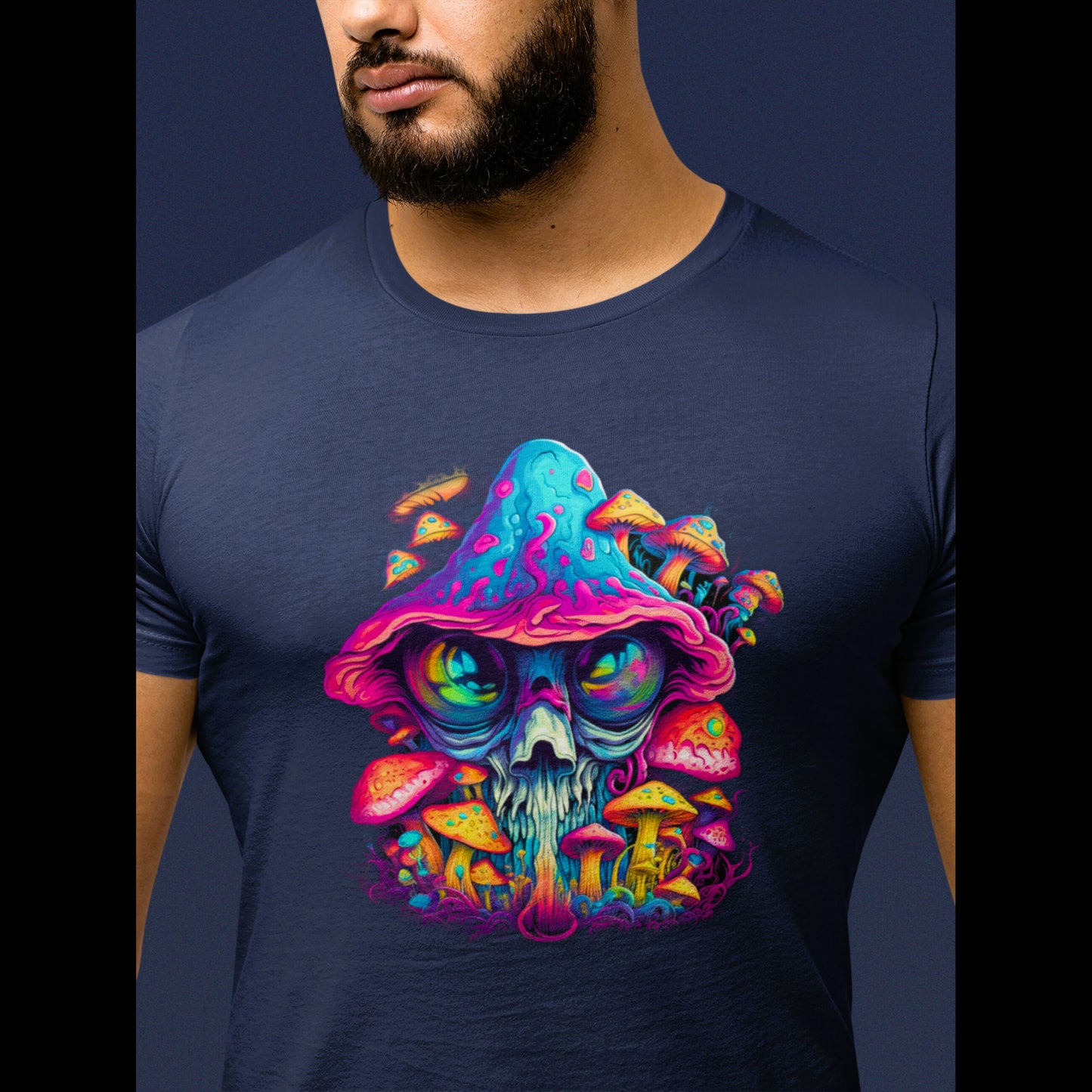 Mushroom T-Shirt Mushroom T Shirt Trippy Mushroom T-Shirt Trippy Magic Mushroom T shirt Psychedelic Mushroom Shirt Gift for Stoner