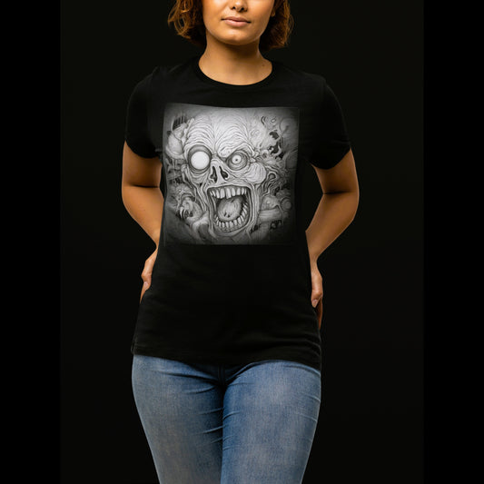 Monster T-Shirt Monster Shirt Scary T-Shirt Horror Shirt Monster Lover Shirt Horror Lover Tee Gothic Shirt Occult Lover Shirt Demon T-Shirt