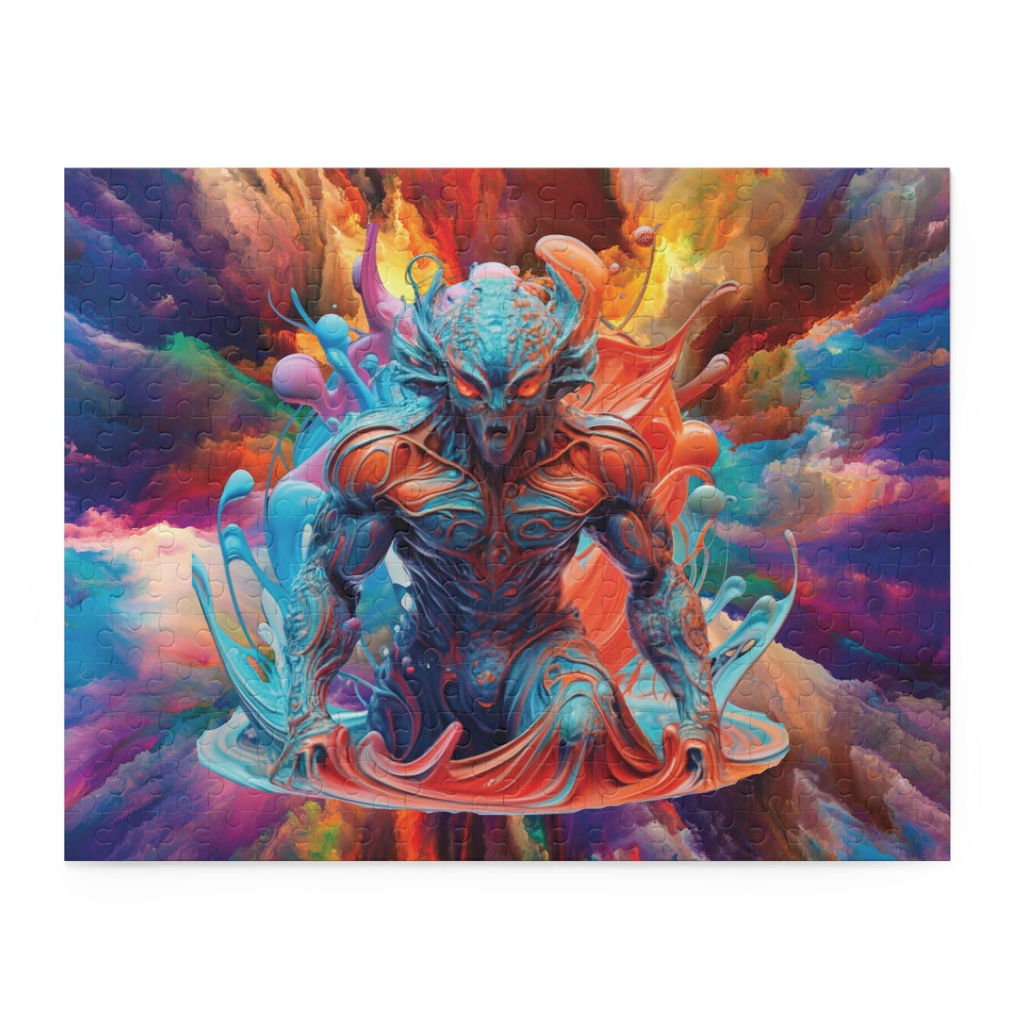 Demon Jigsaw Puzzle  Water Splash Demon Puzzle (120, 252, 500-Piece)