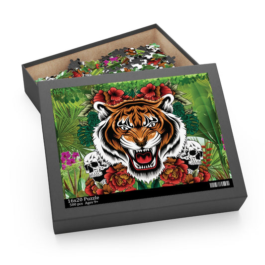 Tiger Jigsaw Puzzle (120, 252, 500-Piece)