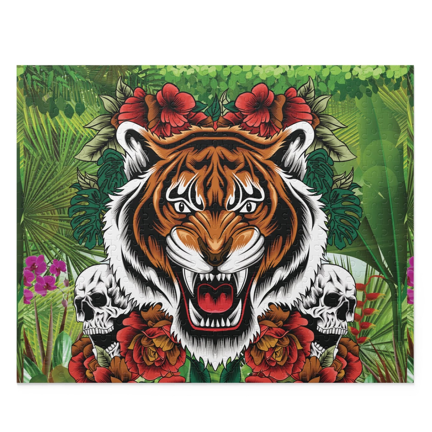 Tiger Jigsaw Puzzle (120, 252, 500-Piece)