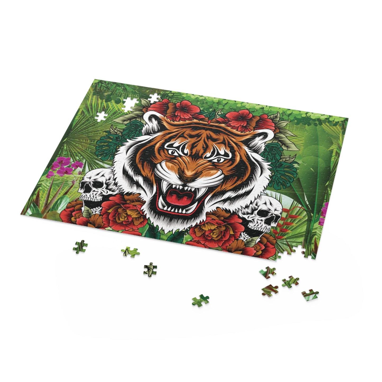 Tiger Jigsaw Puzzle (120, 252, 500-Piece)