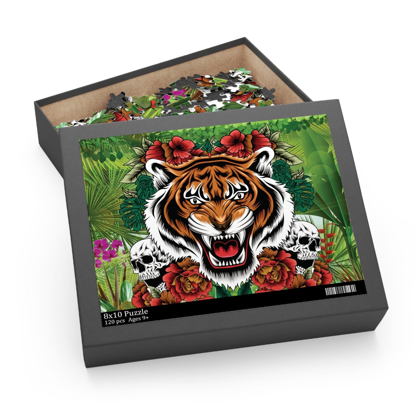 Tiger Jigsaw Puzzle (120, 252, 500-Piece)