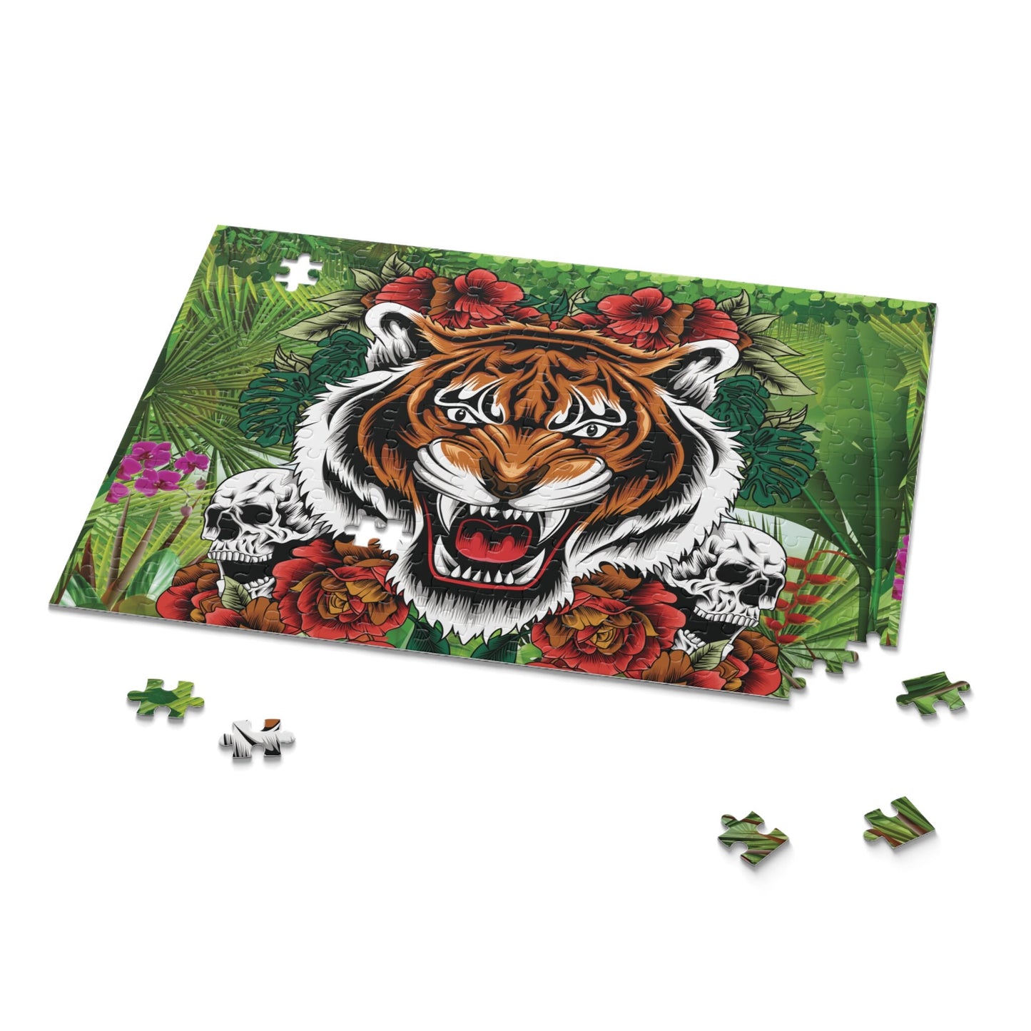 Tiger Jigsaw Puzzle (120, 252, 500-Piece)