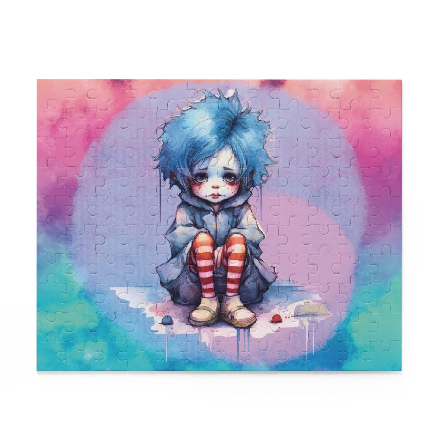 Chibi Clown Jigsaw Puzzle (120, 252, 500-Piece)