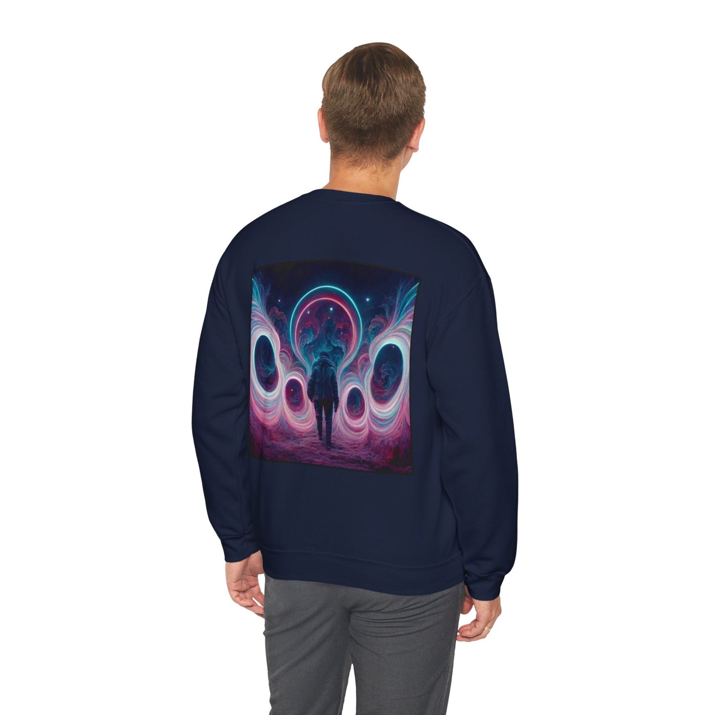 Space Abstract Art Sweatshirt Celestial Shirt  Cosmic Space Sweatshirt Space Shirt