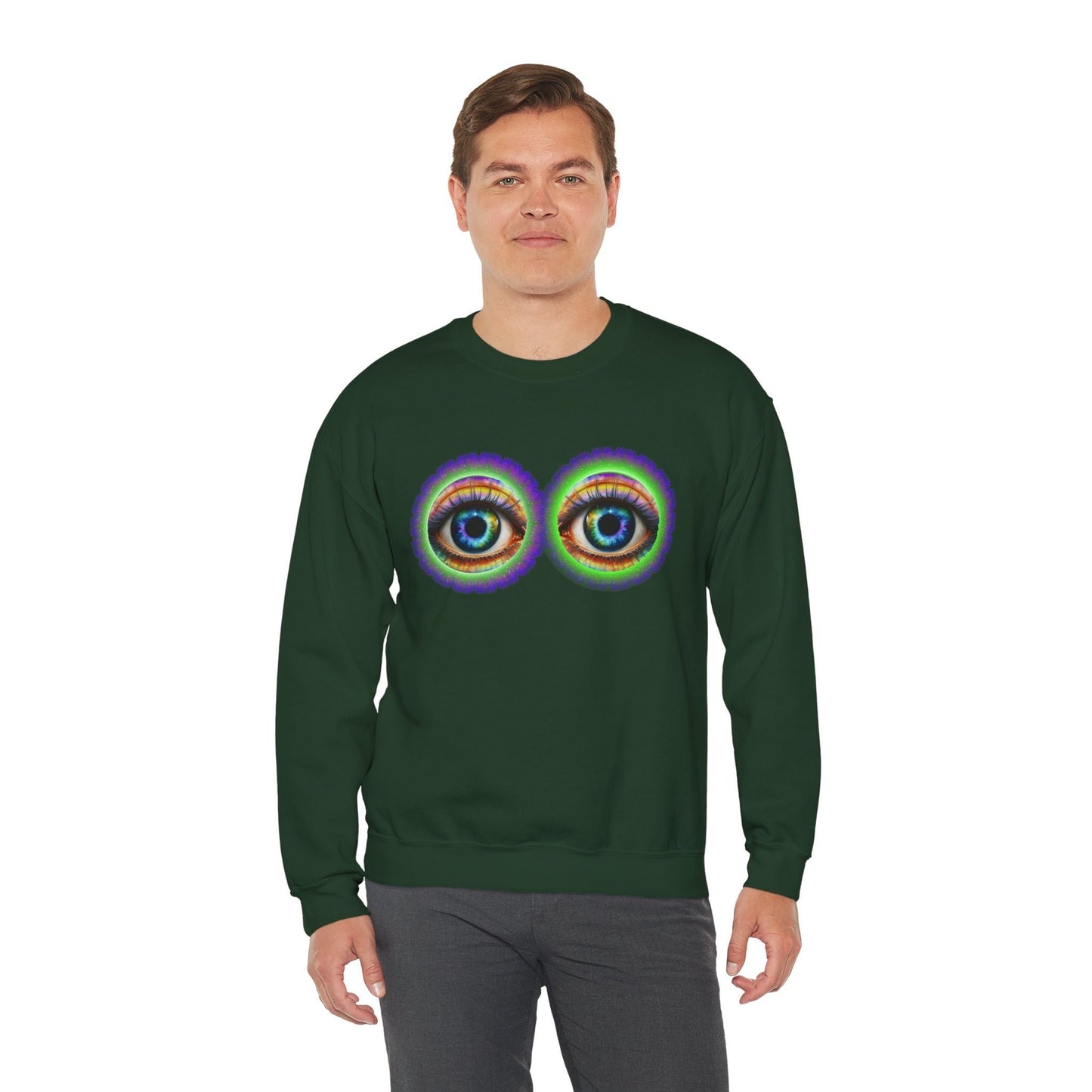 Eye Sweatshirt Rainbow Eye Sweatshirt Evil Eye Shirt Eyeball Sweatshirt Eyeball Shirt