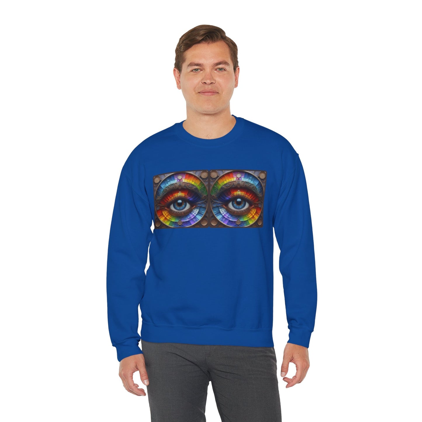 Rainbow Eye Sweatshirt Eye Sweatshirt Eyeball Shirt Eye Shirt Evil Eye Sweatshirt Evil Eye Shirt Unique Shirt