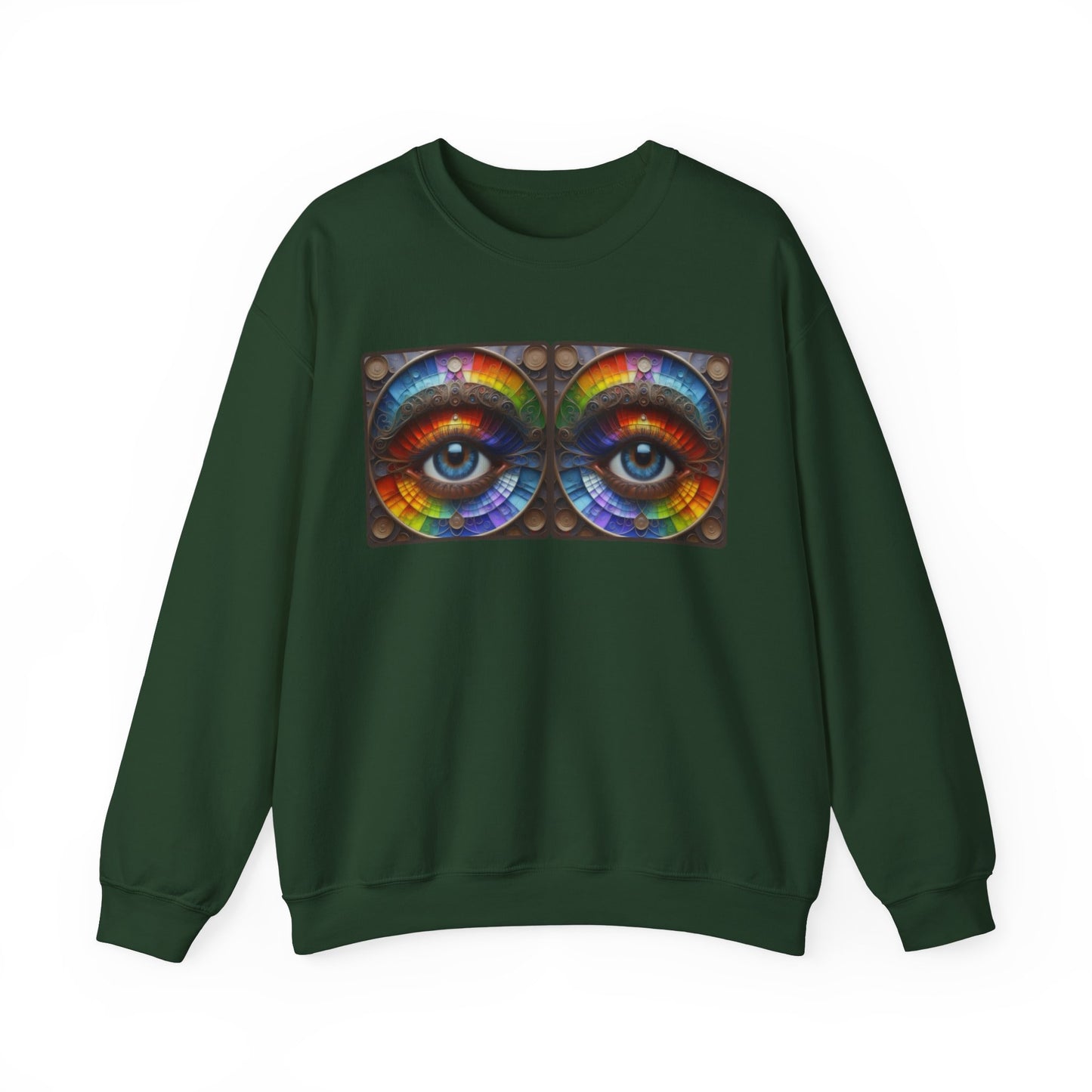 Rainbow Eye Sweatshirt Eye Sweatshirt Eyeball Shirt Eye Shirt Evil Eye Sweatshirt Evil Eye Shirt Unique Shirt