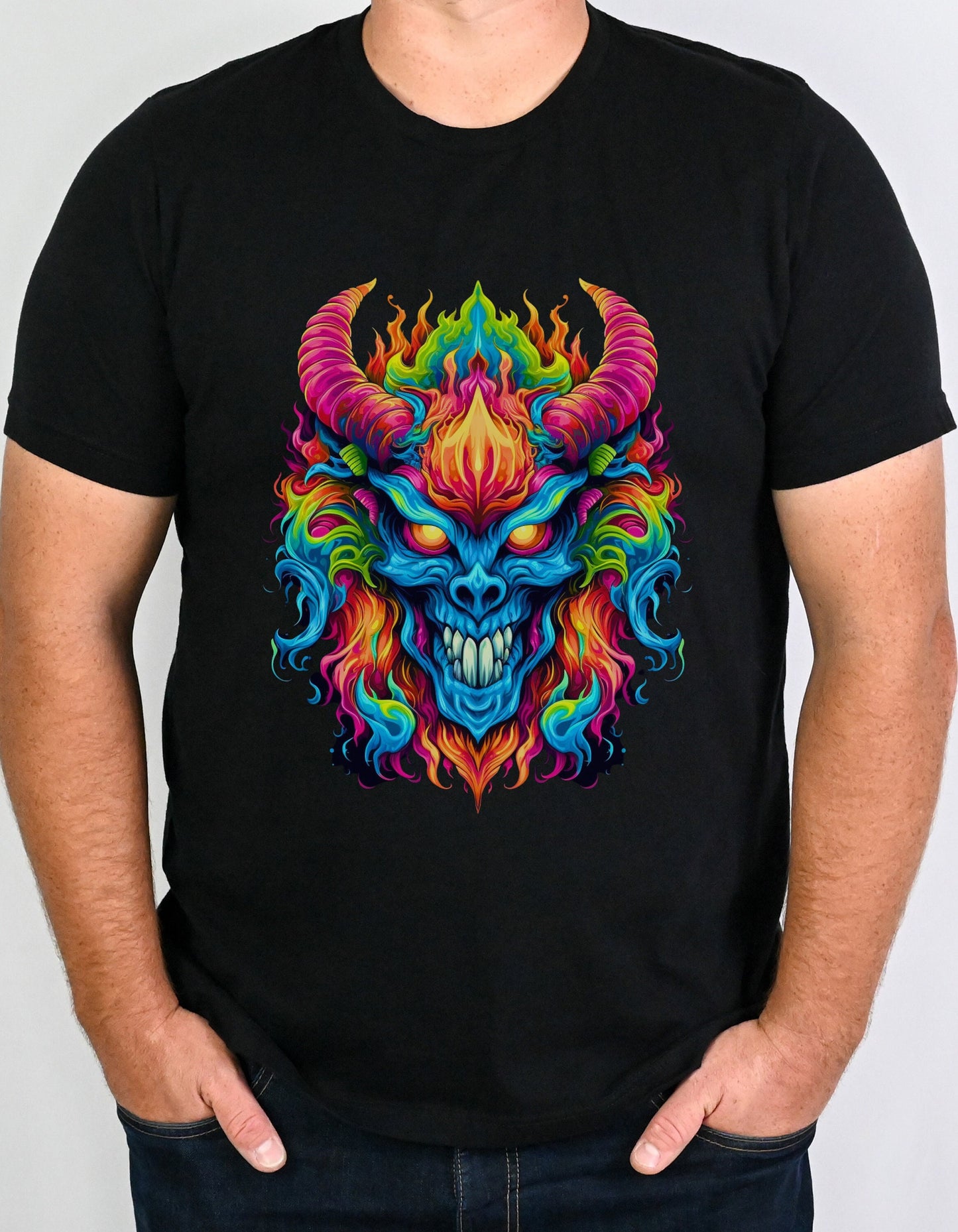 Demon Dragon T-Shirt Demon T Shirt Gift For Demon Lover Demon Lover Tee Demon Lover T Occult T Shirt Monster Lover Shirt Monster T-Shirt