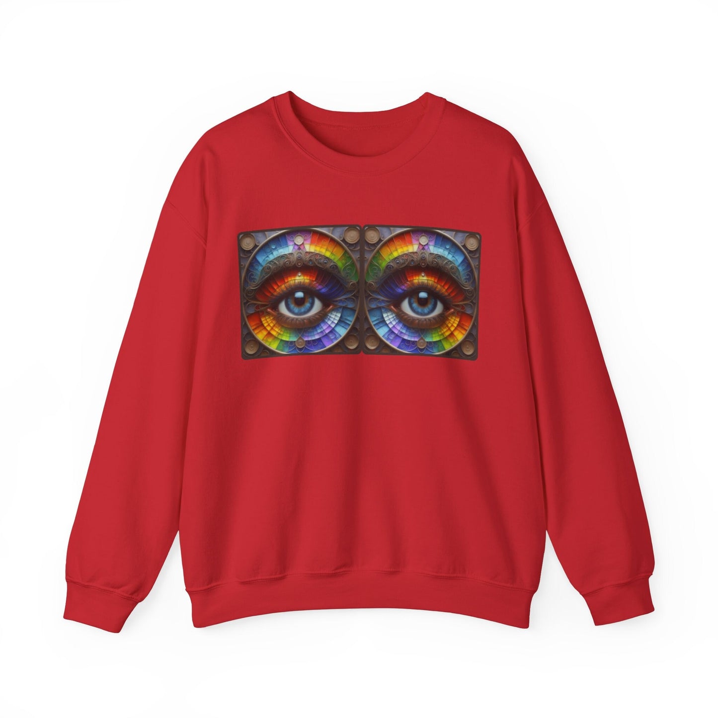 Rainbow Eye Sweatshirt Eye Sweatshirt Eyeball Shirt Eye Shirt Evil Eye Sweatshirt Evil Eye Shirt Unique Shirt