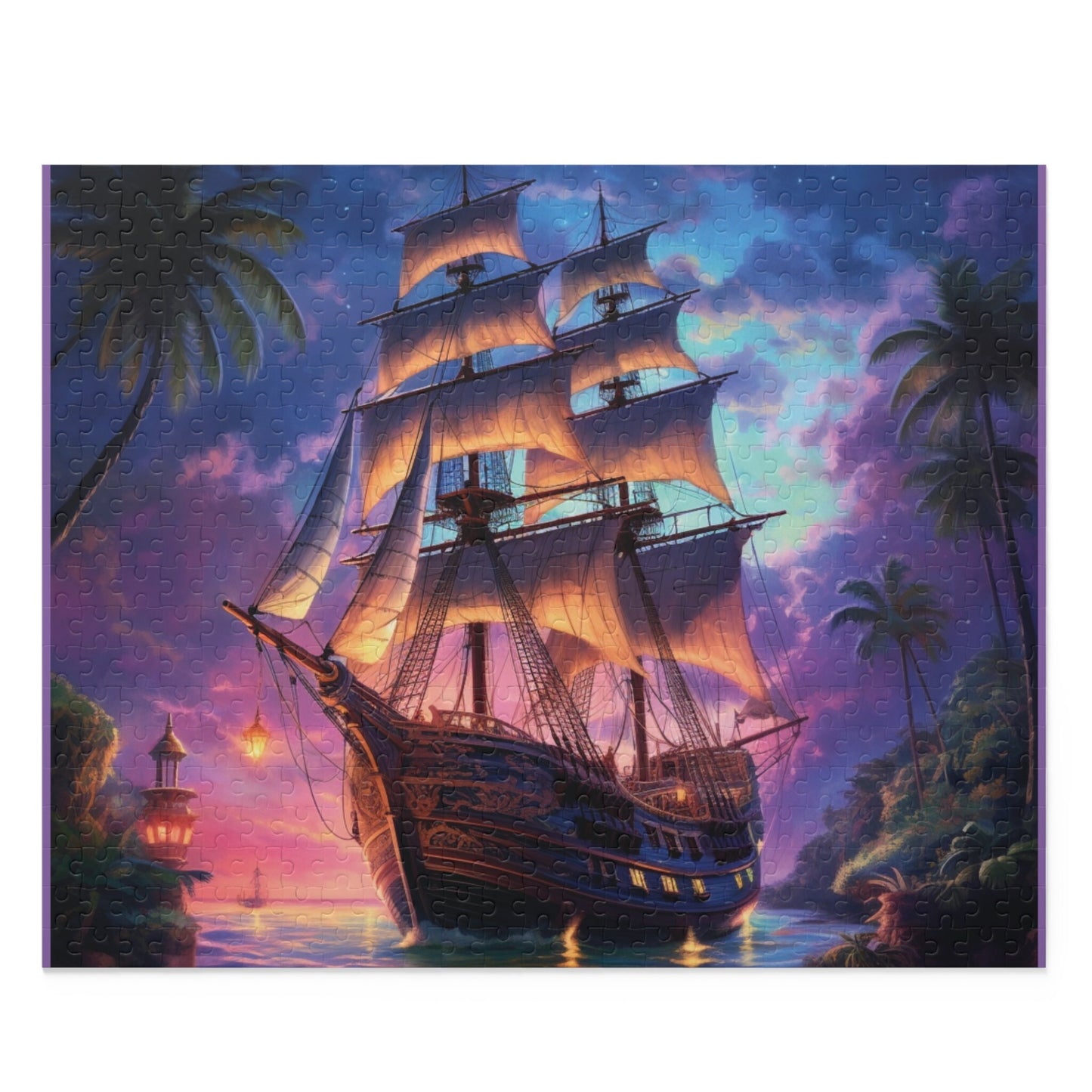 Pirate Ship Jigsaw Puzzle (120, 252, 500-Piece)