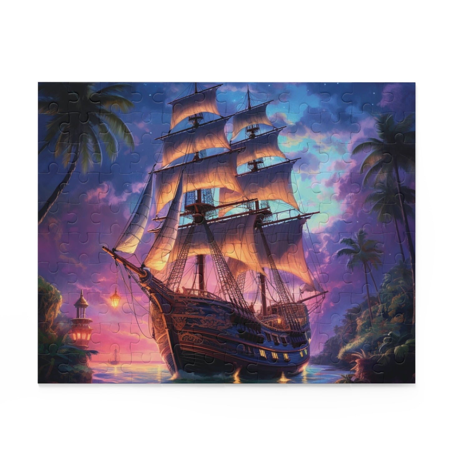 Pirate Ship Jigsaw Puzzle (120, 252, 500-Piece)