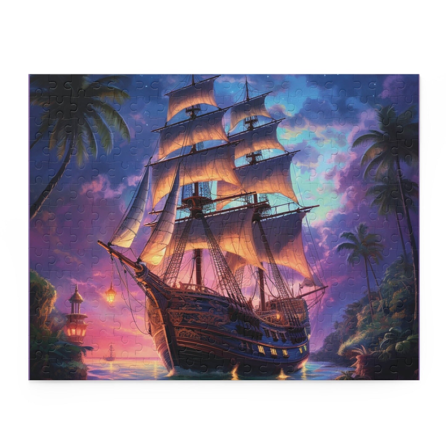 Pirate Ship Jigsaw Puzzle (120, 252, 500-Piece)