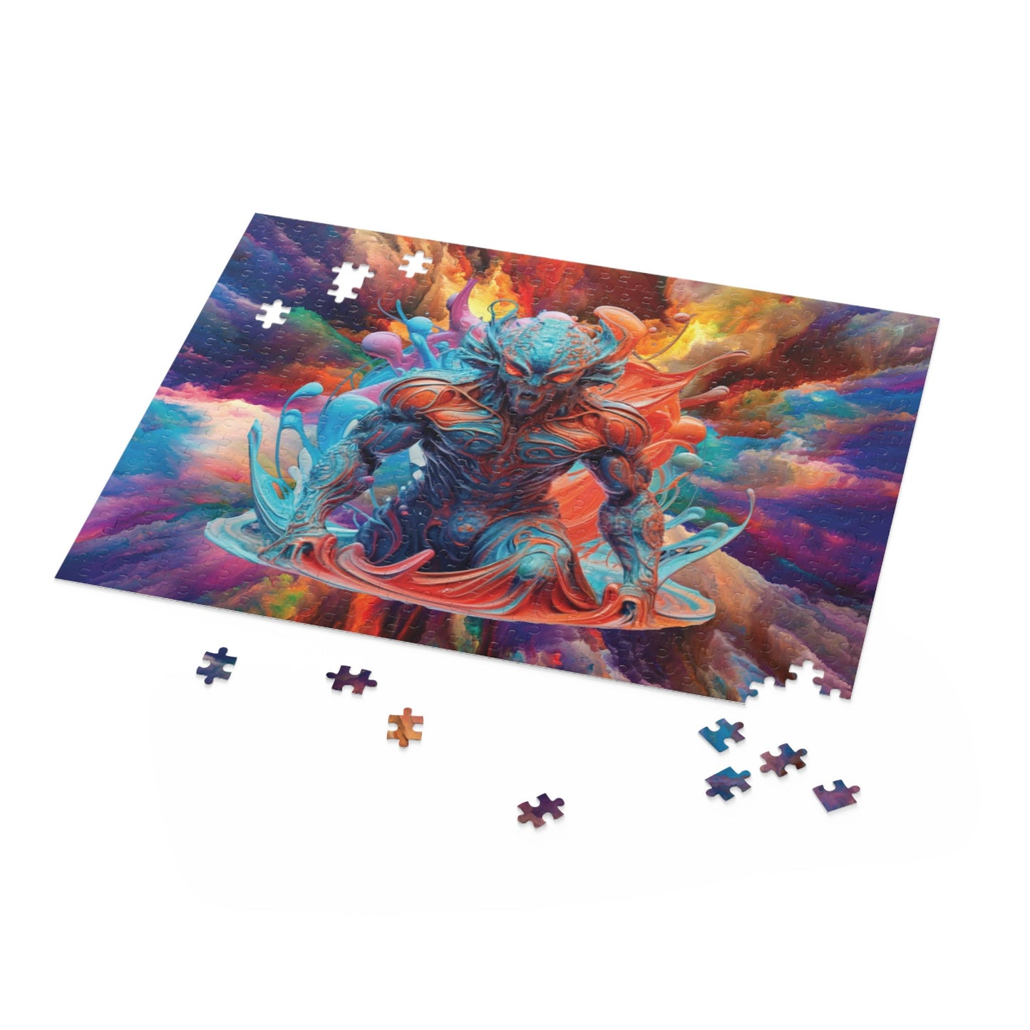 Demon Jigsaw Puzzle  Water Splash Demon Puzzle (120, 252, 500-Piece)