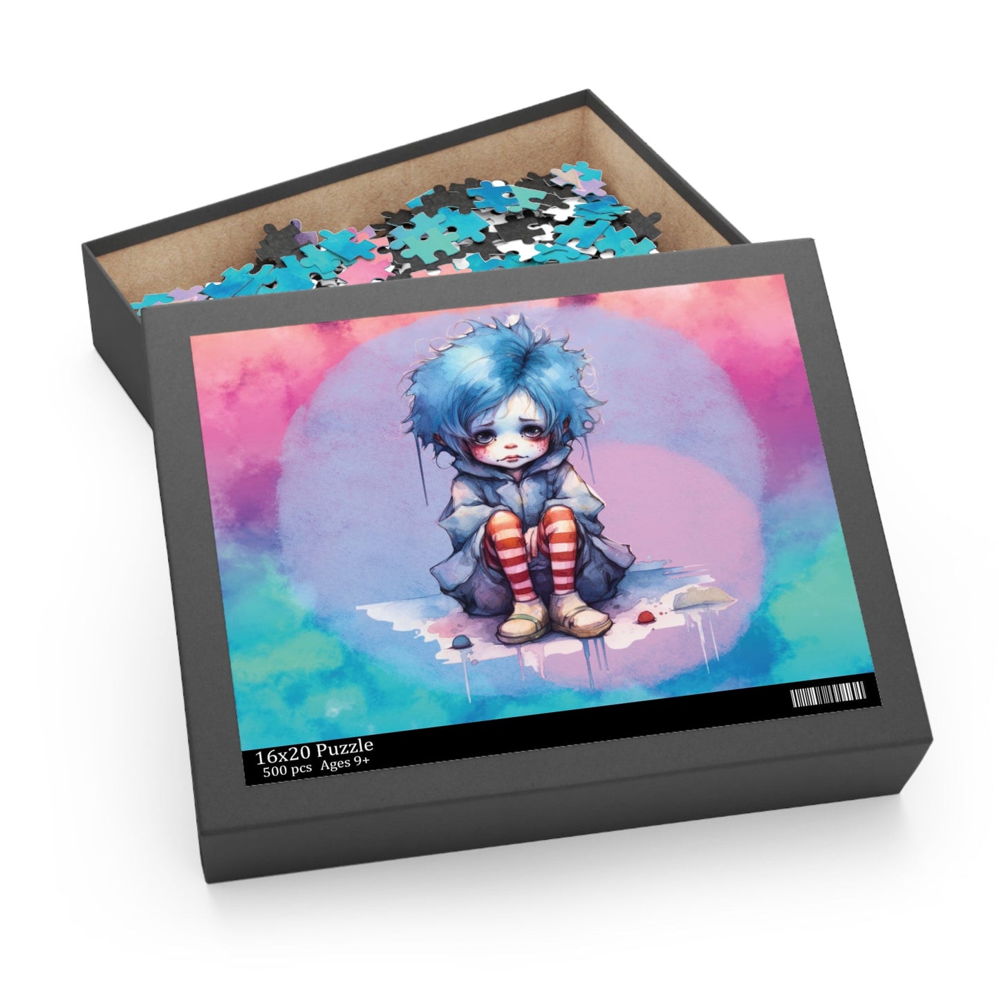 Chibi Clown Jigsaw Puzzle (120, 252, 500-Piece)