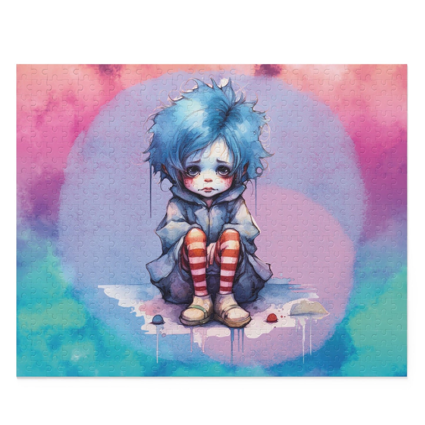 Chibi Clown Jigsaw Puzzle (120, 252, 500-Piece)