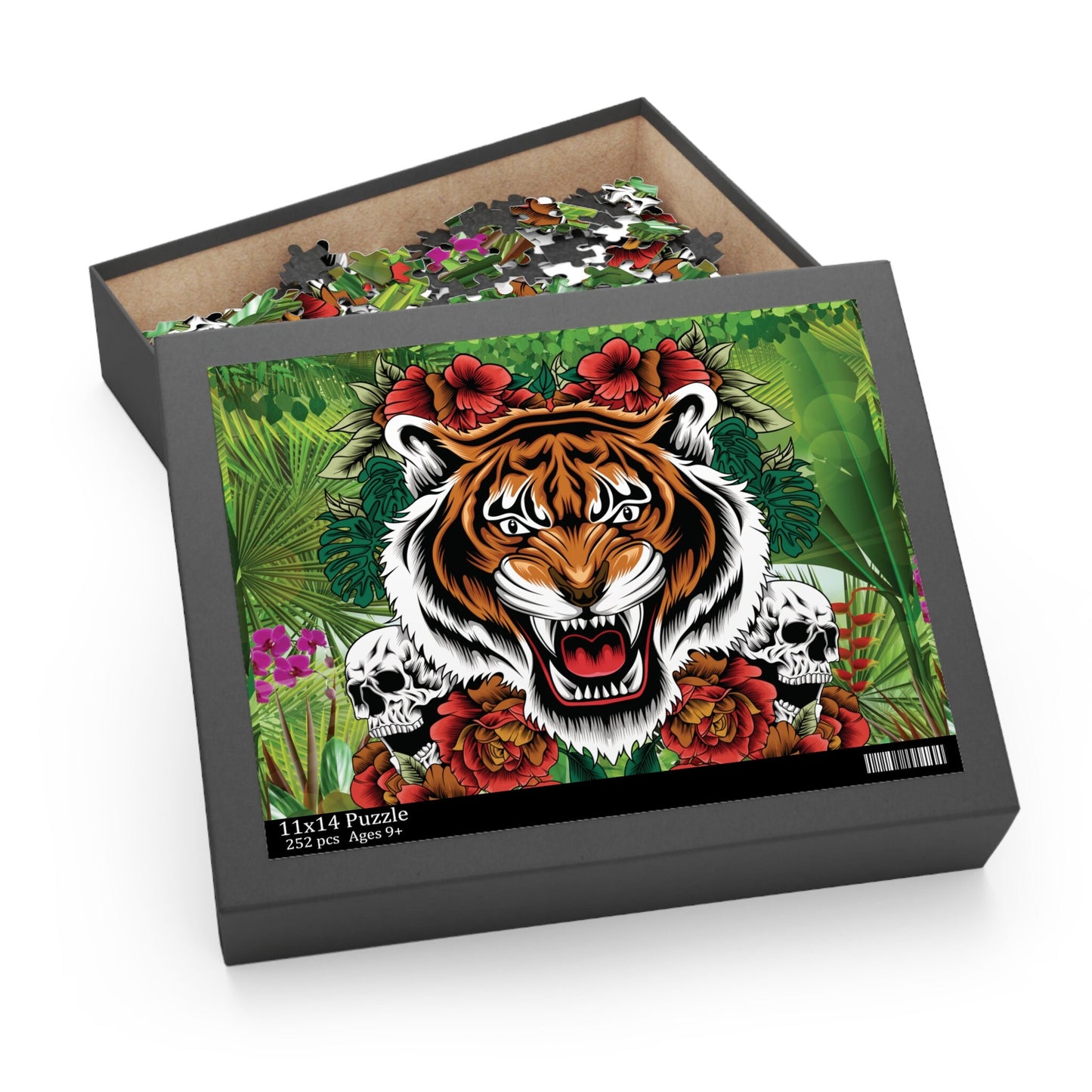 Tiger Jigsaw Puzzle (120, 252, 500-Piece)