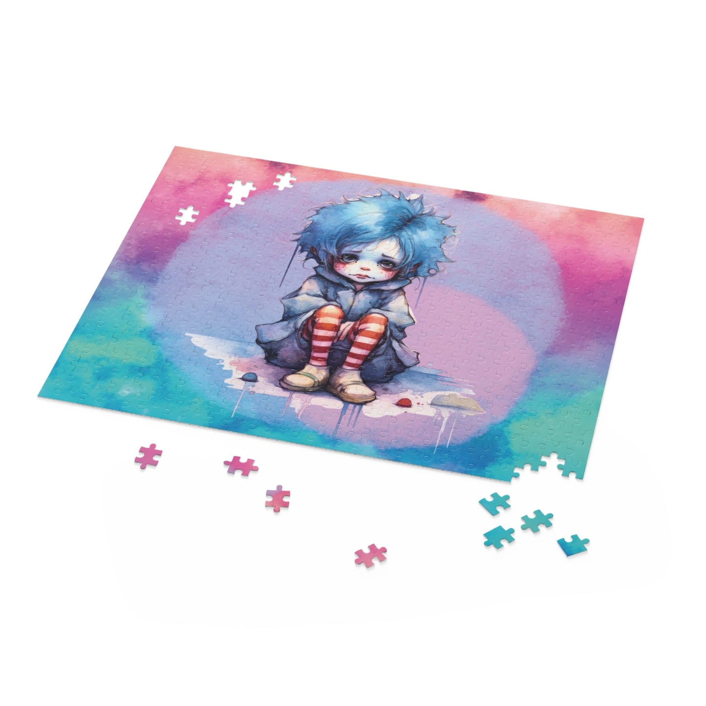 Chibi Clown Jigsaw Puzzle (120, 252, 500-Piece)