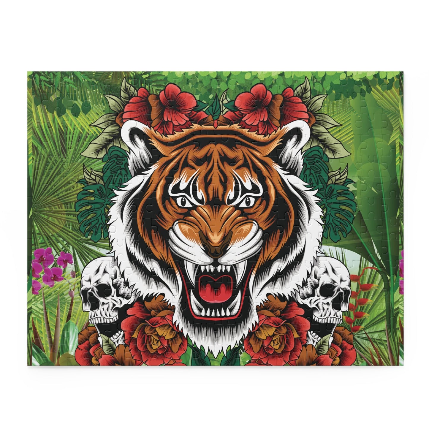 Tiger Jigsaw Puzzle (120, 252, 500-Piece)