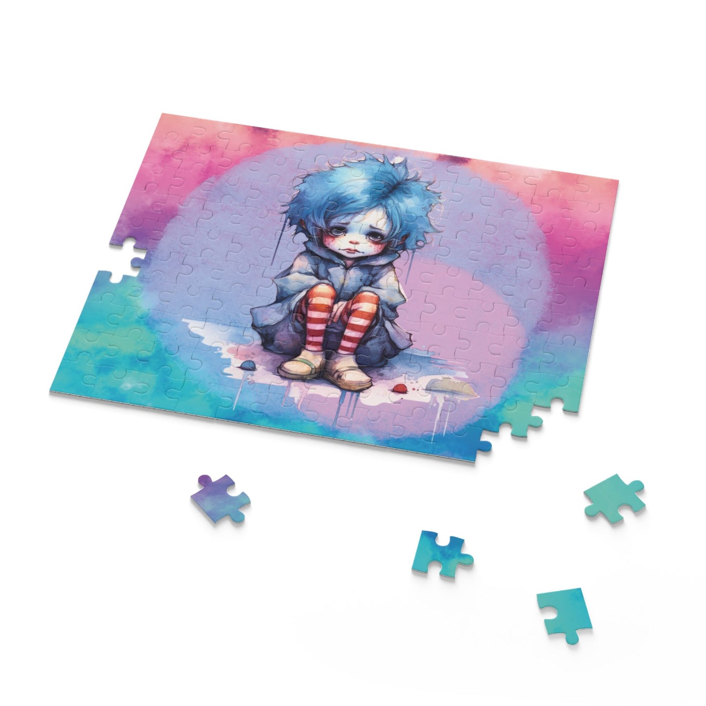 Chibi Clown Jigsaw Puzzle (120, 252, 500-Piece)