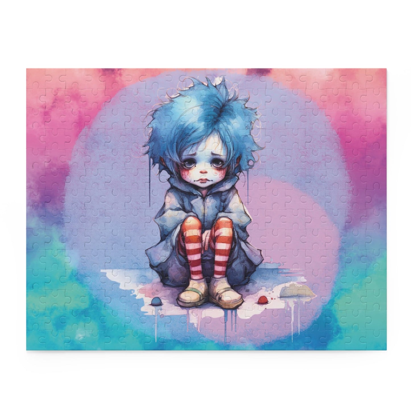 Chibi Clown Jigsaw Puzzle (120, 252, 500-Piece)