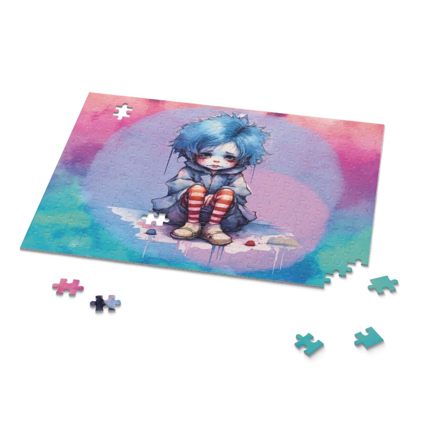 Chibi Clown Jigsaw Puzzle (120, 252, 500-Piece)