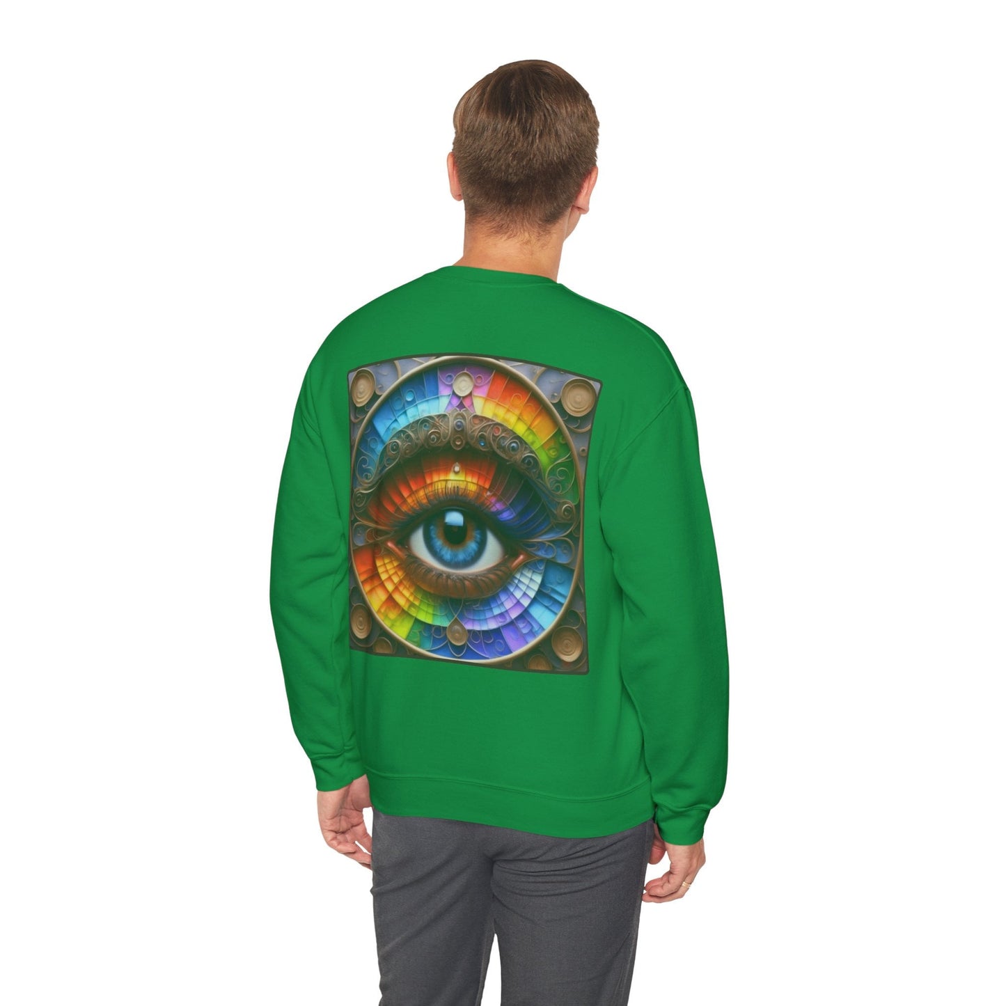 Rainbow Eye Sweatshirt Eye Sweatshirt Eyeball Shirt Eye Shirt Evil Eye Sweatshirt Evil Eye Shirt Unique Shirt