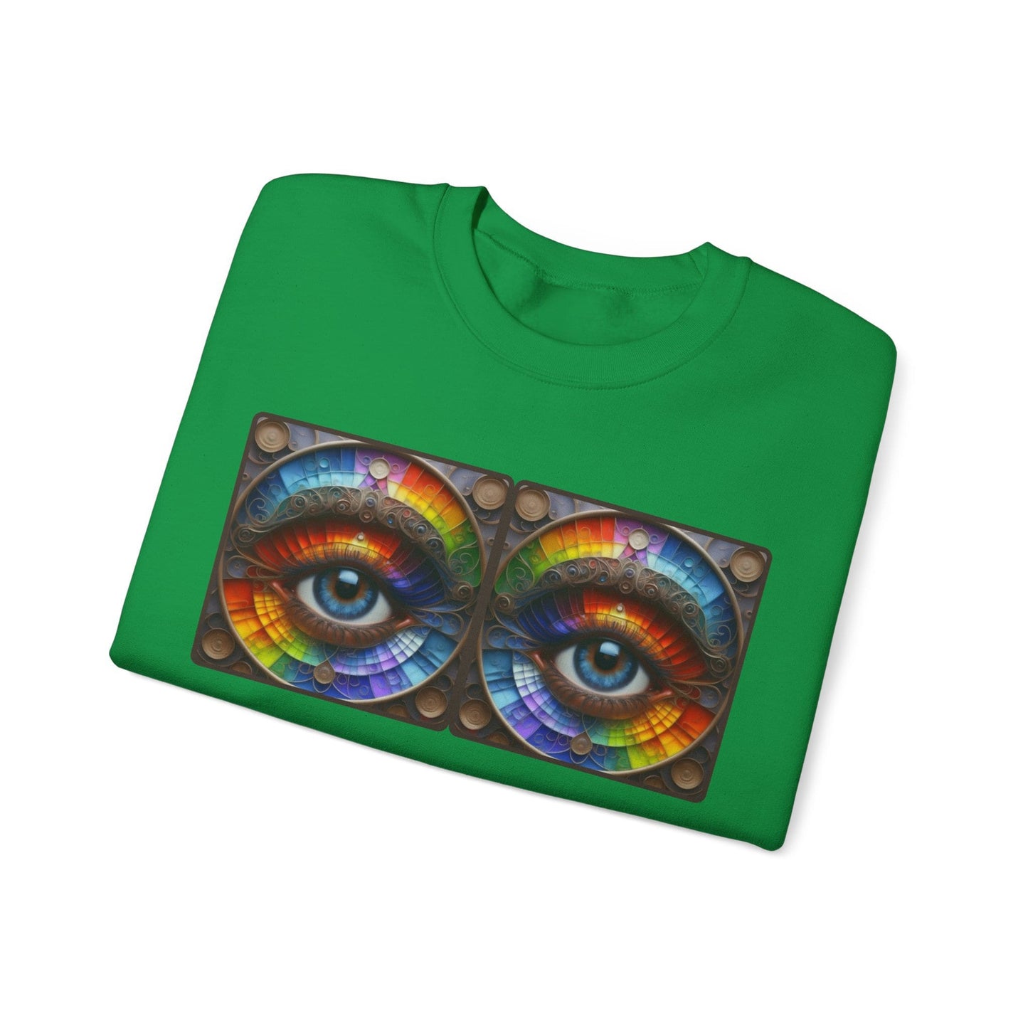 Rainbow Eye Sweatshirt Eye Sweatshirt Eyeball Shirt Eye Shirt Evil Eye Sweatshirt Evil Eye Shirt Unique Shirt