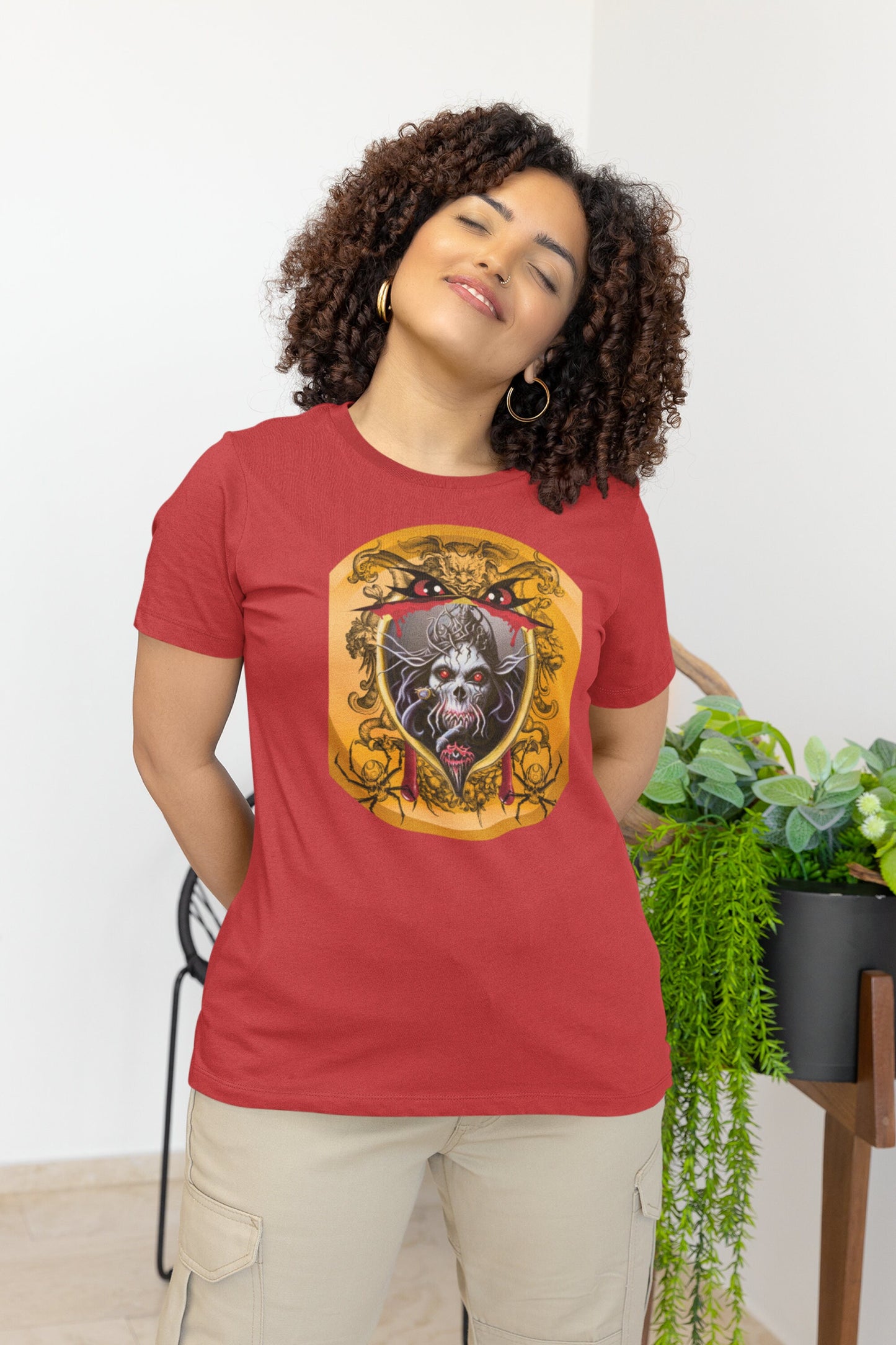 Spider T-Shirt Spider Demon T-Shirt Demon T-Shirt  Gift For Spider Lover Demon Lover Tee  Occult T Shirt  Gothic Satan Demon Shirt Tee