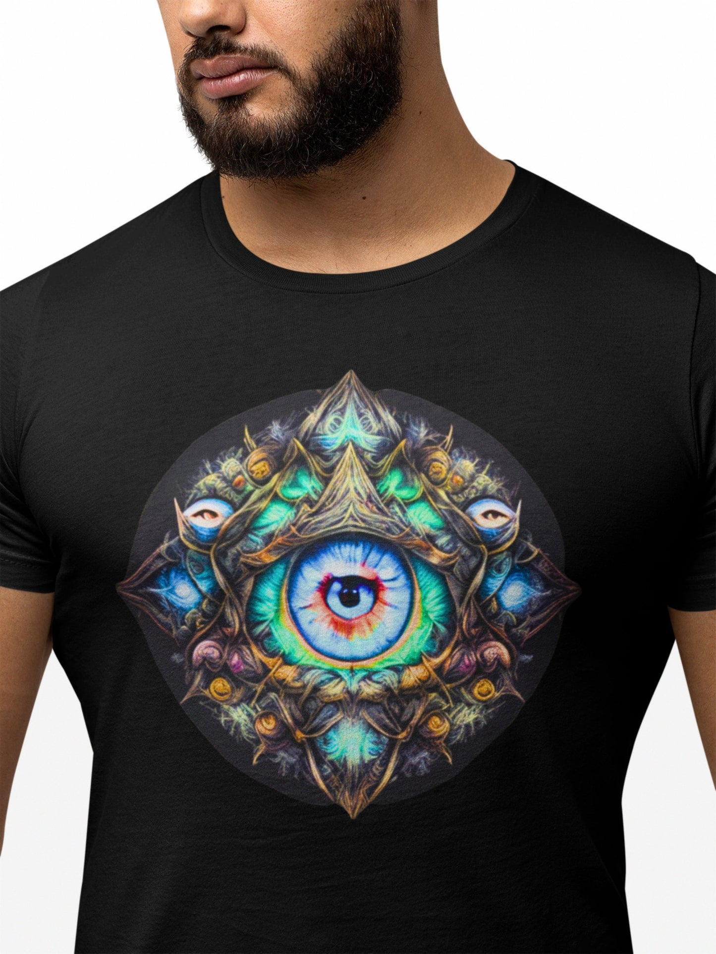 Gods Eye T-Shirt Gods Eye Shirt Evil Eye T-Shirt Evil Eye Shirt  All Seeing Eye Tee  Eye Shirt Eyeball Shirt Mystic Eye Tee